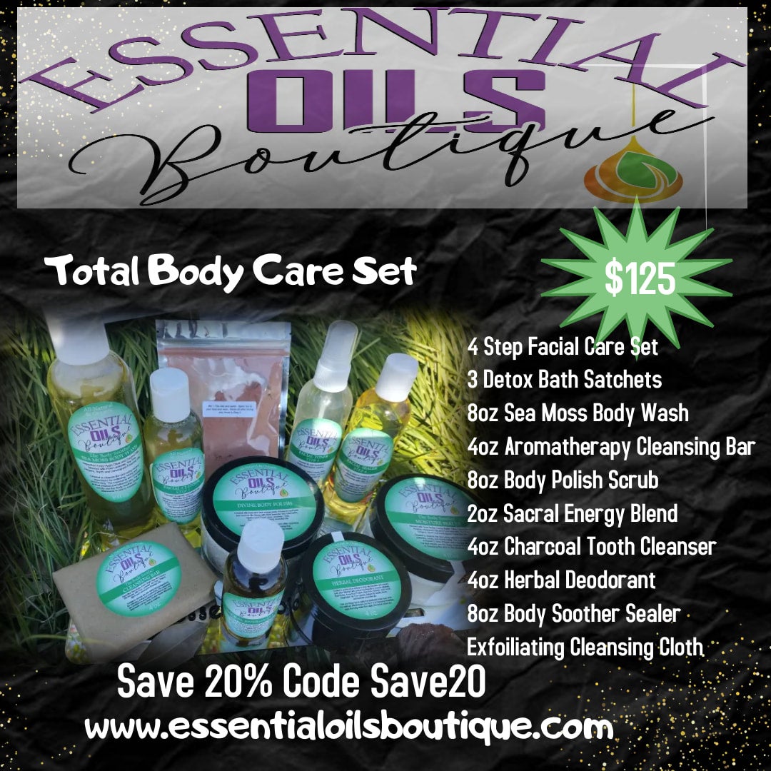 Total Body Care Set  Essential Oils Boutique